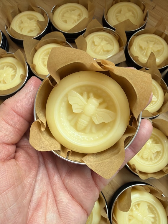 Beeswax Lotion Bar | Shea Butter, Tattoo Balm | 1.5 oz Tin