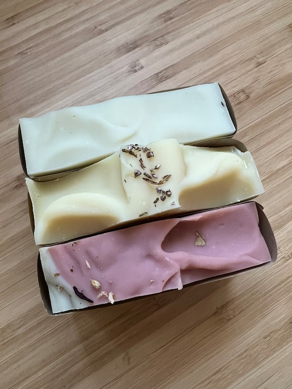Patchouli Lovers set of three Cold Process Soap | Natural Handmade Small Batch Artisan | Vegan | Palm Free | Unisex Gift | Essential Oils