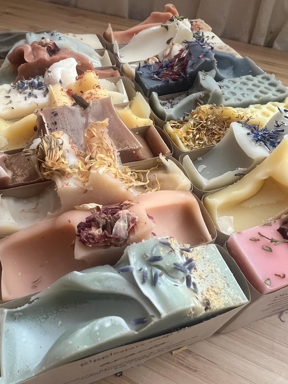 3 pack gift artisan soap set, you pick 3 | Gift Box | Friend, Birthday, Mom, RN Cold Process Handmade