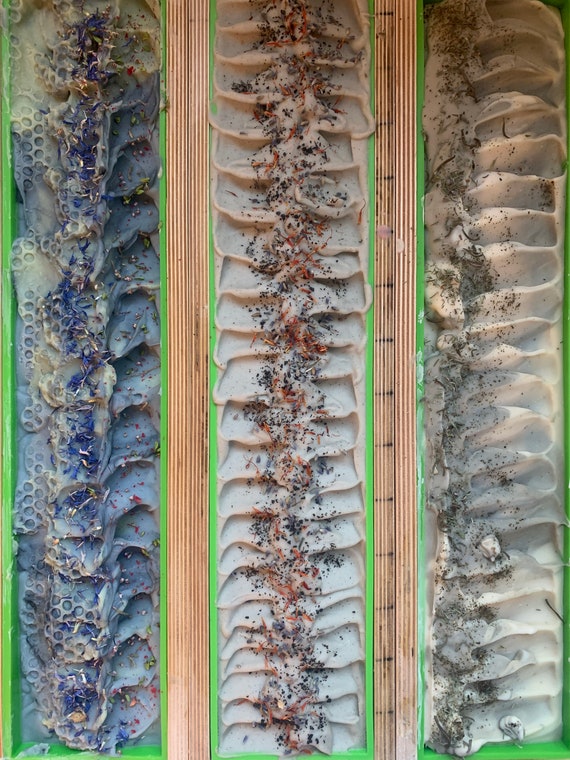 Custom Made to Order Cold Process Soap Loaf Handmade Small Batch Botanical Natural Eco Home Vegan Hand Made Artisan