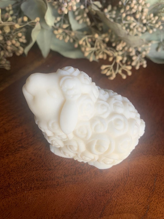 Sheep Soap EASTER | Fragrance Free or Essential Oil blend Baby Child Soap | Delicate Skin Care Gift | Cocoa Butter Gentle Nourishing Creamy