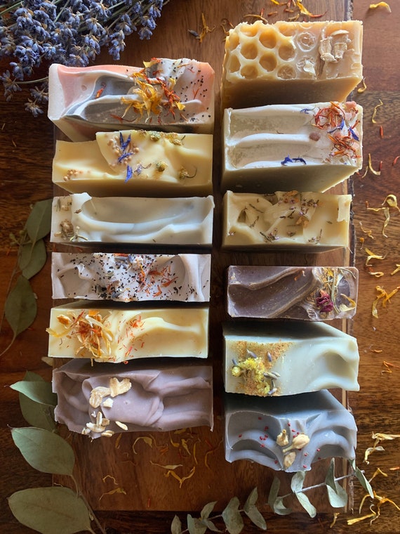 Mothers Day, Mom, 4 pack gift soap set | you pick 4| Gift Box | Friend Gift|  Birthday Gift | Cold Process Handmade Soap  | Vegan soap