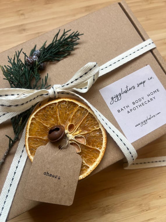 Soap Duo  Handmade Gift Box Set |  Natural Hand Crafted Soap  | Exfoliating Soap Bag Unisex | co worker, friend, mom