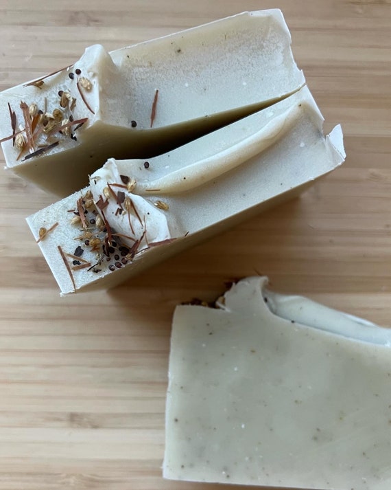 Driftwood Cold Process Soap | Vegan | Essential Oil | French Green Clay | Men’s Masculine | Dad Gift | Earthy Soap | Cedarwood Vetiver Clove