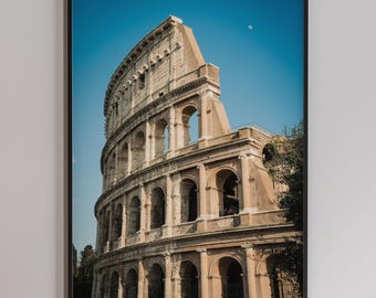 Colosseum Rome Wall Art - Digital Printable Download