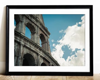 Colosseum Rome Arches Art - Digital Printable