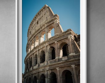Colosseum Rome Wall Art - Digital Printable Download