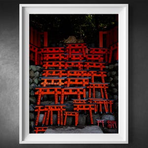 Japanese Torii Gates Digital Download - Printable Wall Art