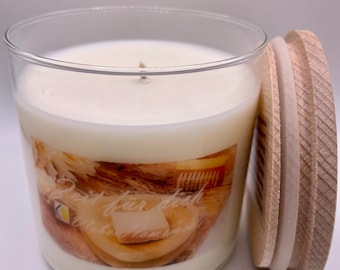 natural XXL scented candle | Time for you wellness | vegan sustainable scented candle | essential oil | customizable | sunflower wax