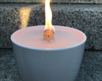 WeberHomemade | Candle eater | Wax eater | Melting light | WeberHomemade | white, table fire, wax burner balcony fire outdoor candle