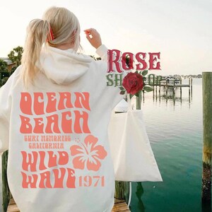 Siesta Beach Hoodie Ocean Beach Hoodie Tumblr Hoodie Coconut Girl Trendy Hoodies Aesthetic Hoodie Trendy Sweatshirt Oversized Hoodie Y2K