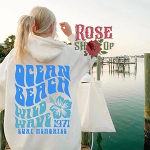 Siesta Beach Hoodie Ocean Beach Hoodie Trendy Hoodies Tumblr Hoodie Coconut Girl Aesthetic Hoodie Trendy Sweatshirt Oversized Hoodie Y2K