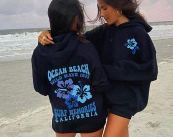 siesta beach hoodie green