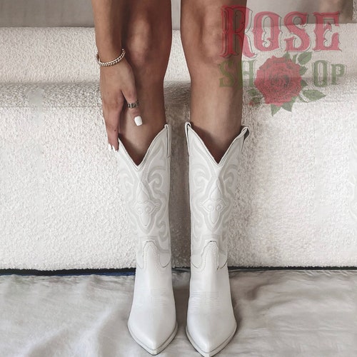 White Cowboy Boots White Cowgirl Boots 