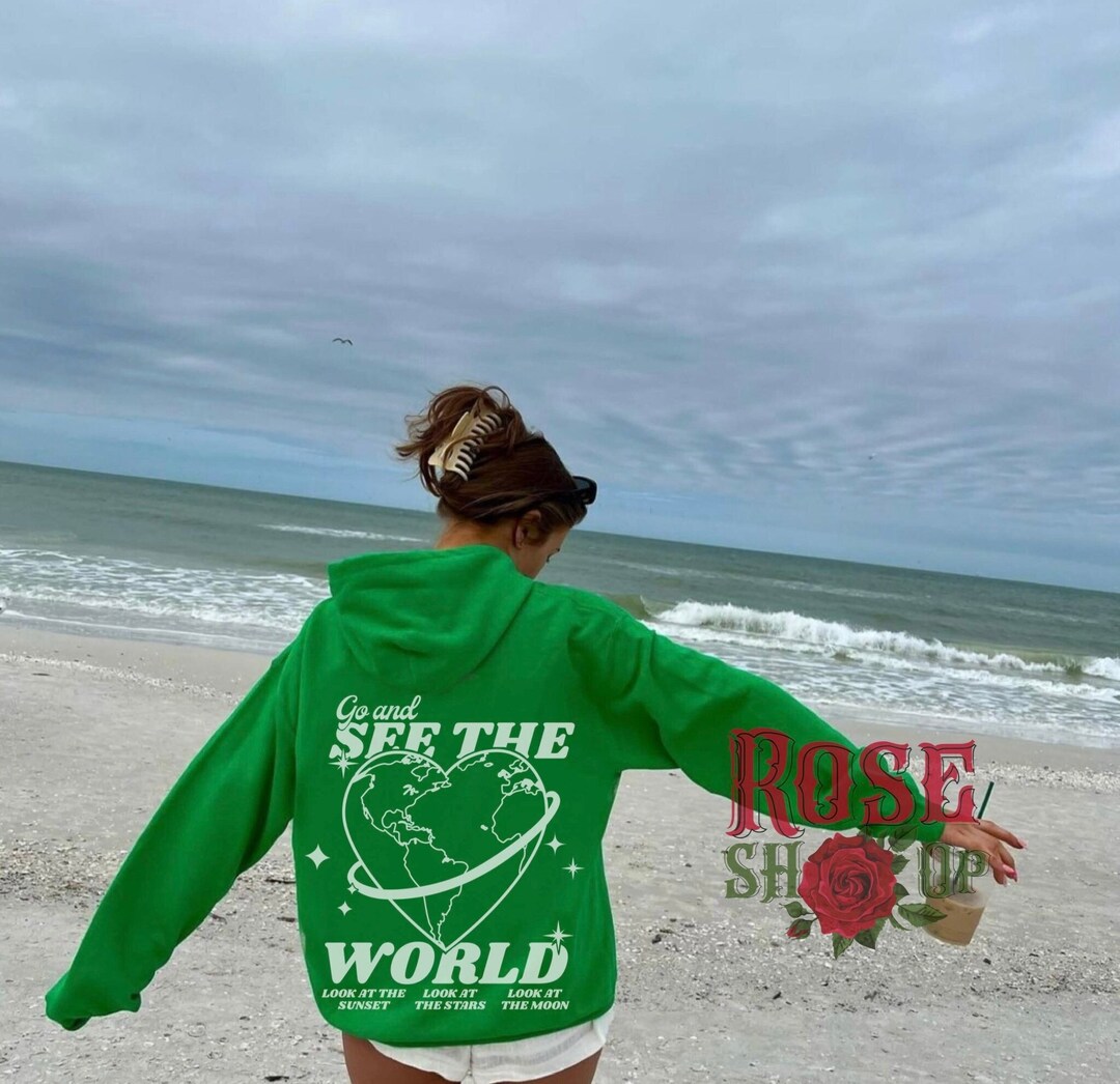 Hoodie With Words on Back Womens Sweatshirt Sorority Hoodies Etsy