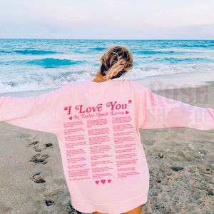 Summer i deals love you sweatshirt