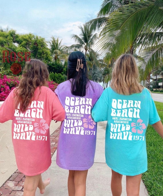 Sorority Shirts Y2k Shirt Coconut Girl Aesthetic Clothes Beach