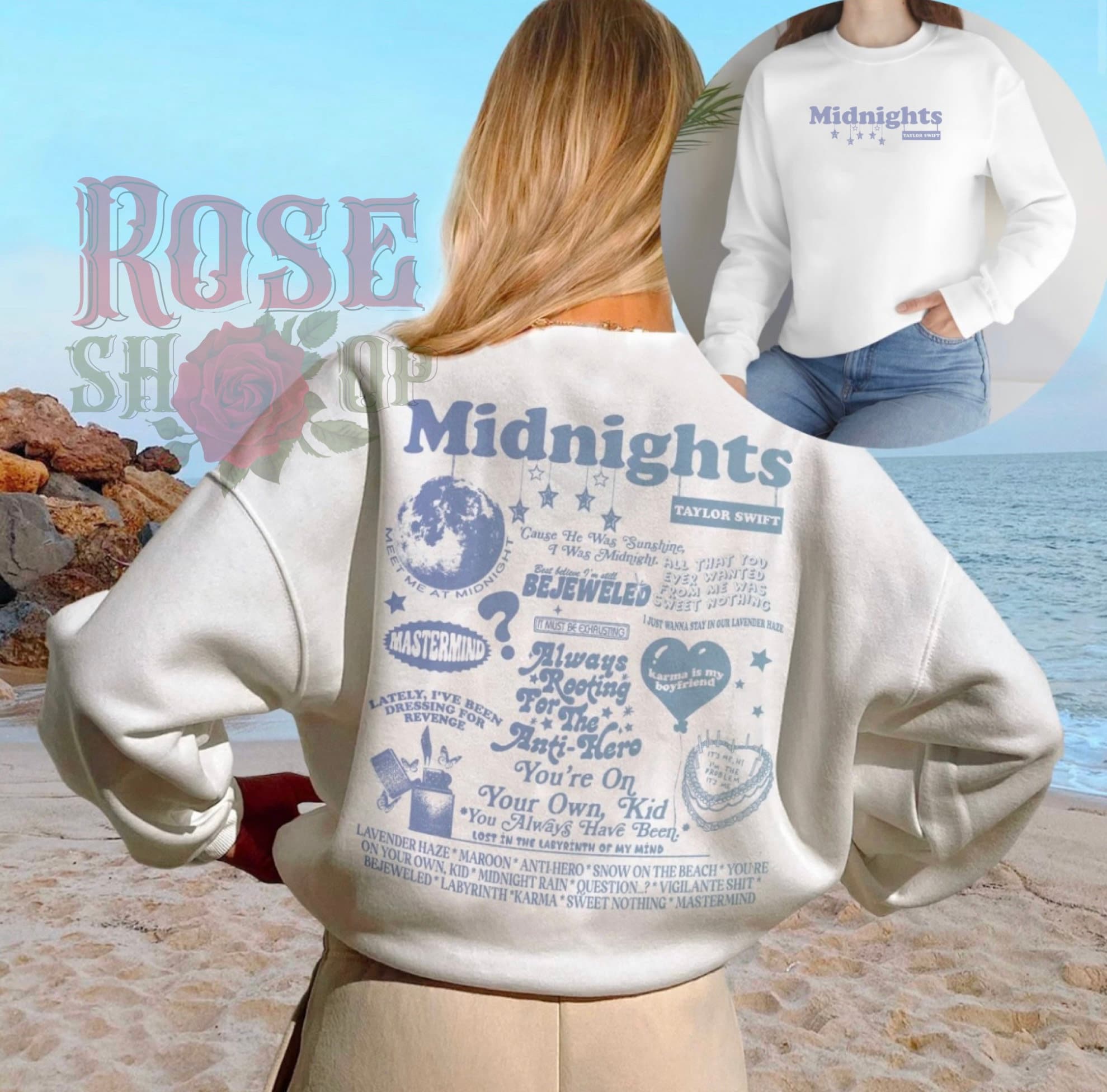 Taylor Swift Rose Up Sweatshirt So Casually Cruel In The Name Of