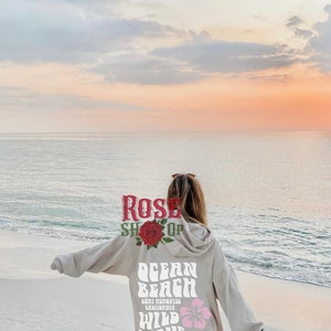 Siesta Beach Hoodie Ocean Beach Hoodie Tumblr Hoodie Coconut Girl Trendy Hoodies Aesthetic Hoodie Trendy Sweatshirt Oversized Hoodie Y2K image 6