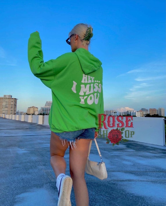 VCSO Hoodie Trendy Hoodies Hey I Miss You Aesthetic Hoodie