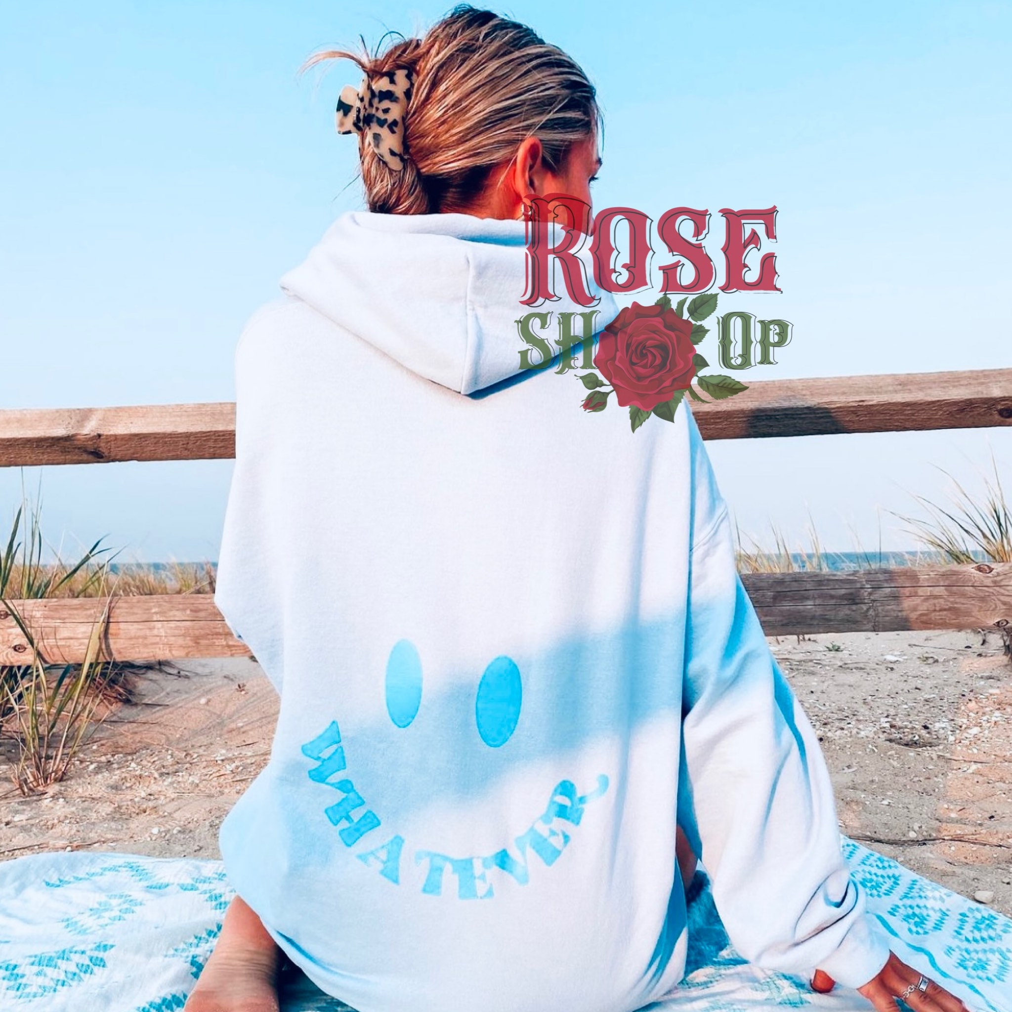 Hawaii Blue Aesthetic Hoodie Cute Hoodies For Women Cute Hawaii