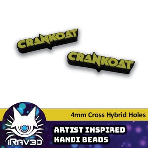 Fan Art Crankdat Kandi Beads Colorful Beads for Rave Bracelets Festival Jewelry PLUR Crafts EDM Accessories