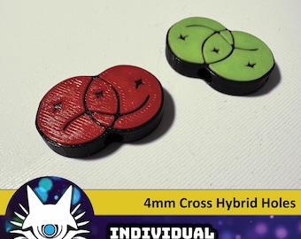 Emo Happy Sad Faces Inspired Kandi Beads – Colorful Beads for Rave Bracelets, Festival Jewelry, PLUR Crafts, EDM Accessories, diy supplies