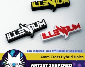 Fan Art Illenium Kandi Beads Colorful Beads for Rave Bracelets Festival Jewelry PLUR Crafts EDM Accessories