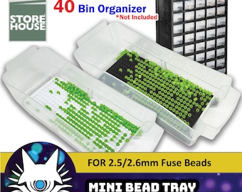 The Original MINI Perler Drawer Inserts© compatible with Storehouse Organizers - Design by iRav3D©