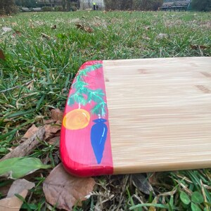 Handmade Epoxy Resin Cutting Board, Personalized Chopping Board, Wooden Cheese Board, Acrylic Colored Charcuterie Board, Gifts for Mom