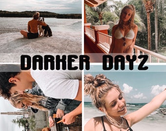 Peut inclure: Un collage de quatre images mettant en scène un groupe d'amis qui passent du bon temps ensemble. Les images montrent une femme assise sur une plage avec un chien, une femme en maillot de bain debout sur un balcon, un couple regardant un petit chien et une femme avec les cheveux en chignon souriant à la caméra.