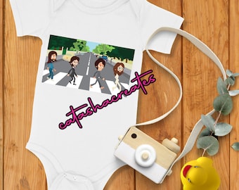 The Beatles Abbey Road Art Baby Bodysuit Baby Shower Fisrt Birthday Father/'s Day Baby Gift 100/% Cotton Baby Onepiece Newborn Gift