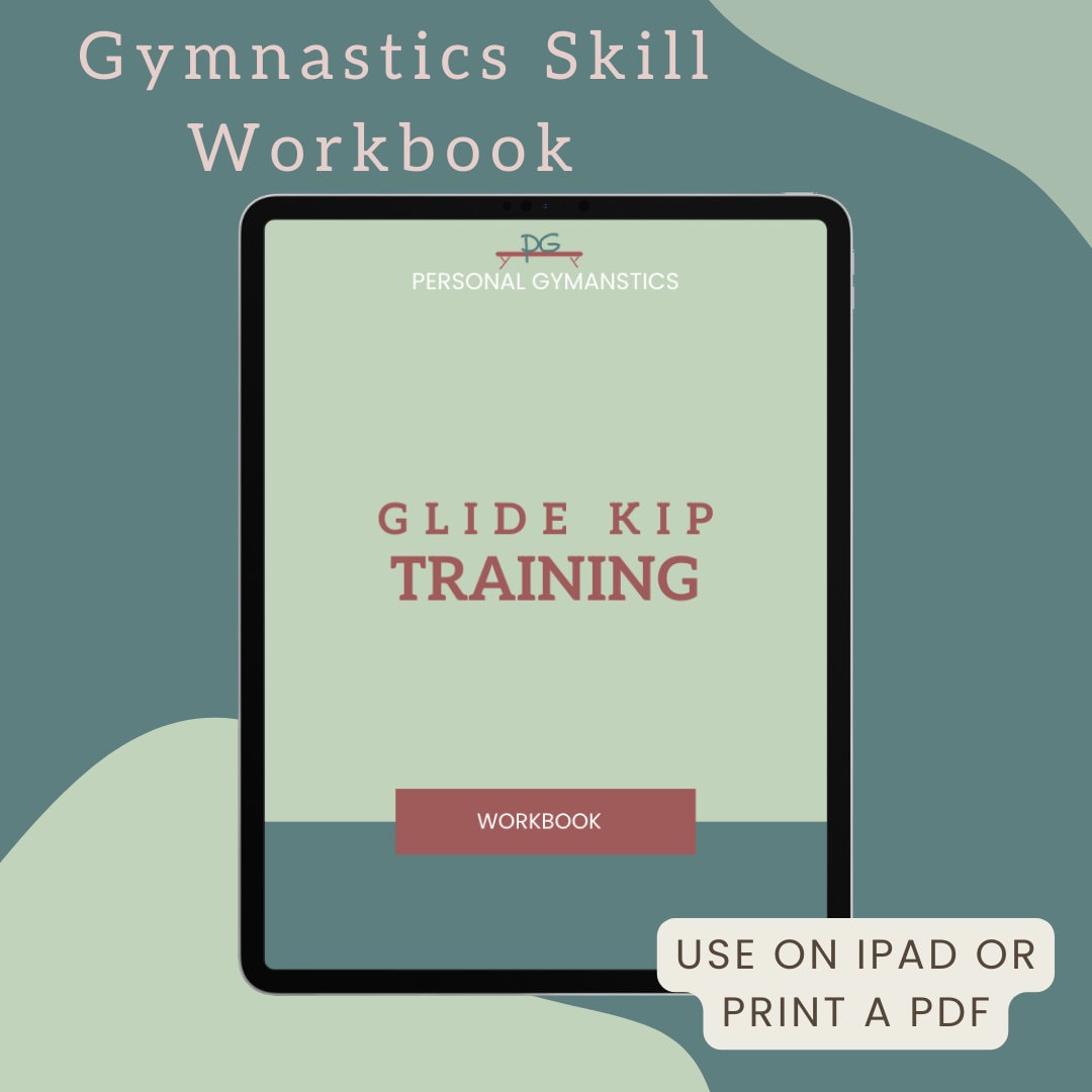 Gymnastics Skill Workbook Glide Kip Etsy