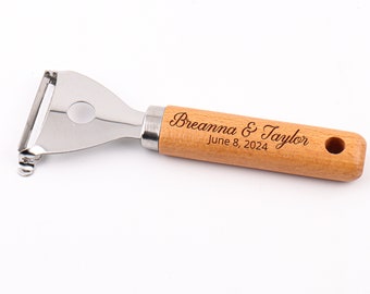 Personalized Potato Peeler, kitchen peeler, apple peeler with ergonomic peeler for fruits and vegetables, dishwasher safe, Kitchen Gadget