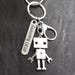 Recycled Robot Keychain - Etsy Canada