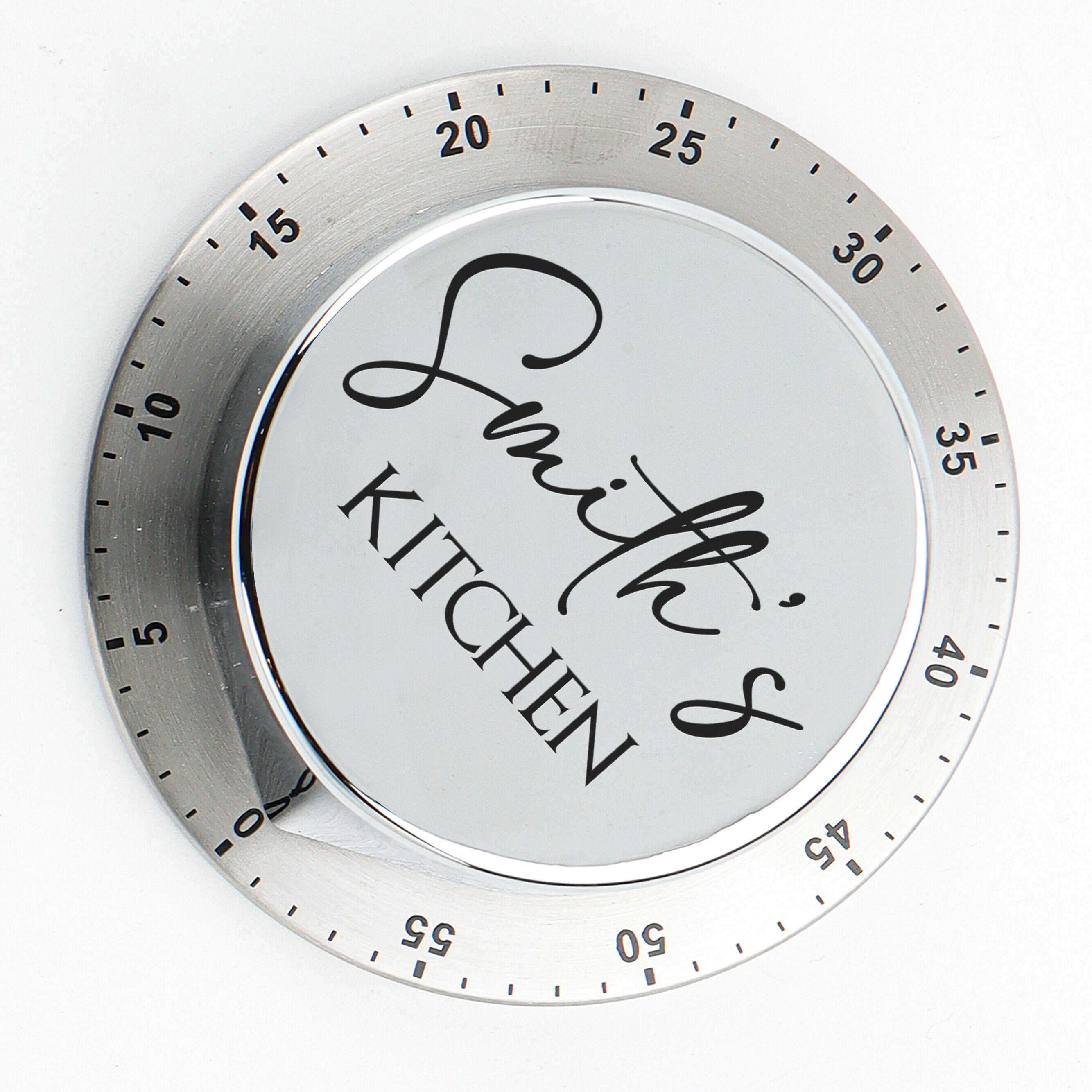 Personalized Kitchen Timer, Custom Chef Cooking Timer Clock With