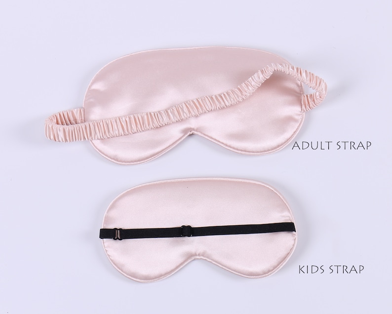 Set of 8 Personalized Satin Eye Mask Sleepover Gifts Adult Kids SPA Sleeping Bridesmaid Hen Bachelorette Bridal Shower Party Wedding Favor image 7