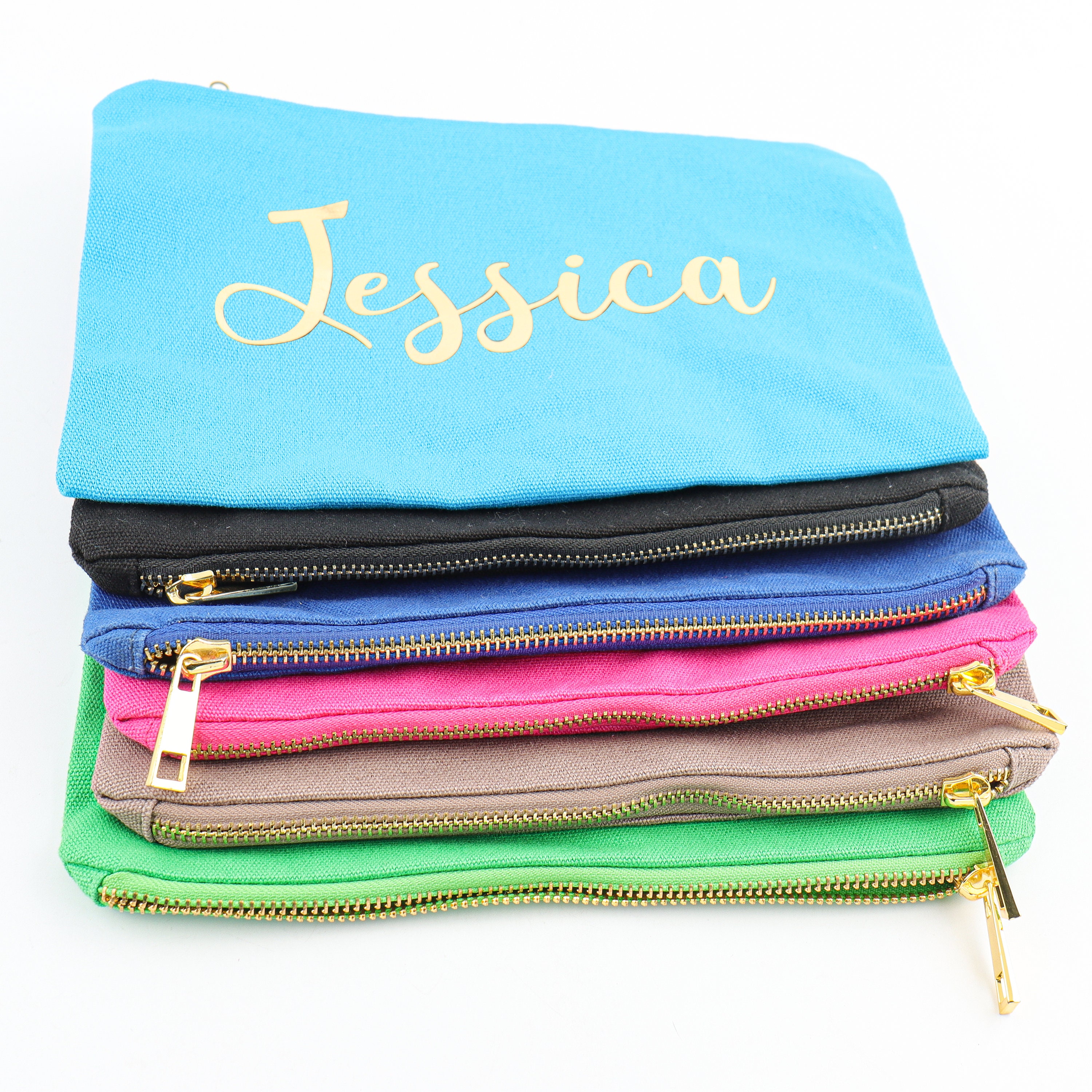 Make-up-Tasche Für Literaturlehrer – Motiv „Definition“, Ca. 19x25 Cm, Aus Leinen, Mit Reißverschluss