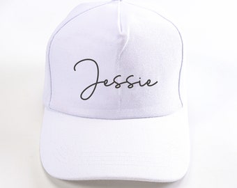 Cappellino da baseball personalizzato - Bianco Nero Rosso Blu 6 colori disponibili - Nome Logo Cappello da sole in cotone personalizzato Sport estivi Papà Mamma Bomboniera per matrimonio