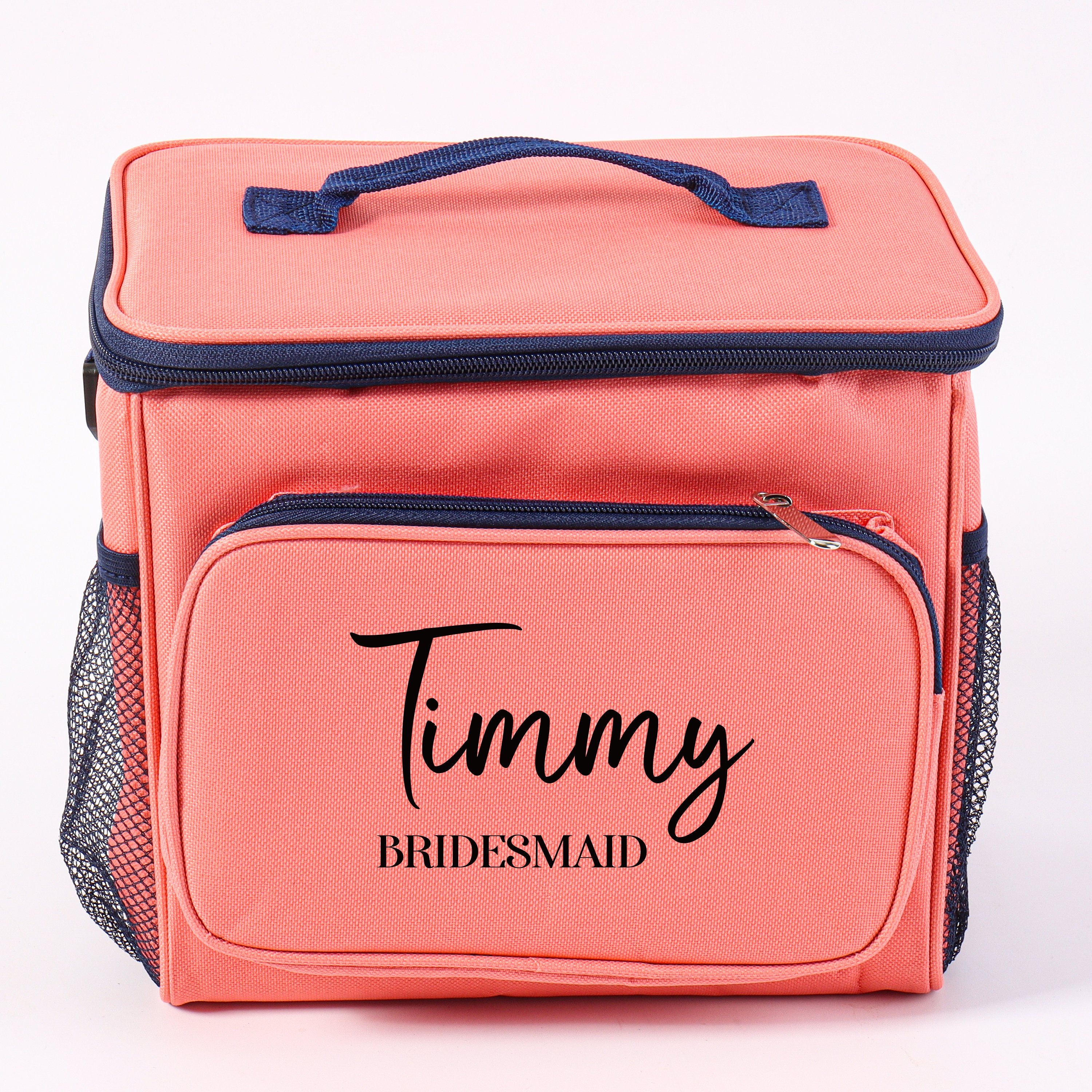 Personalized Groomsmen Gift Cooler Bag, Custom Gift for Men, Lunch Cooler Bag, Guy Gift, Best Man Gift, Birthday Gift, Bridesmaid Cooler