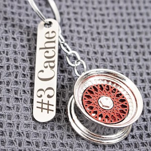 Personalized Wheel Keychain Automotive Part Car Gift Key Chain, Automotive Keys & Gifts, Car Lovers Key Chain, Metal Car Parts Keyring