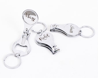 Cortaúñas personalizado para hombres y mujeres, cortador de uñas de manos y pies, regalos de dama de honor para ella, mujer, novia, mamá, regalo de boda