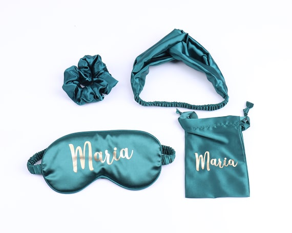 Maschera per dormire personalizzata, regalo per damigella d'onore, set