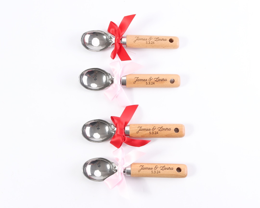 Personalized Ice Cream Scoop Wedding Party Favors Baby Shower Summer