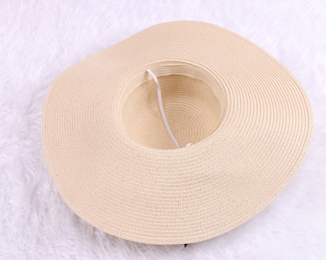Ivory Toyo Floppy Hat