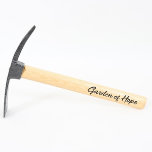 Personalized Garden Tool Picks Hoes Cultivator Engraved Customized Digging Planting Weeding Loosening Soil Steel Father&#39;s Day Gift
