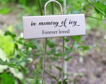 Personalized Metal Plant Labels, Silver Color Garden Label Markers, Weatherproof Garden Stake Tags, Reusable Planting Gardening Markers