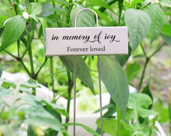 Personalized Plant Markers, Set of 5 Tags, Custom Plant Labels, Durable Garden Signs for Every Plant, Engraved Identification Stake