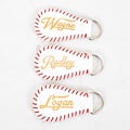 Personalized Baseball Luggage Tags for Suitcases Travel Labels with Metal Ring, PU Leather Baseball Softball Keychain,