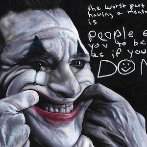 The Joker art print